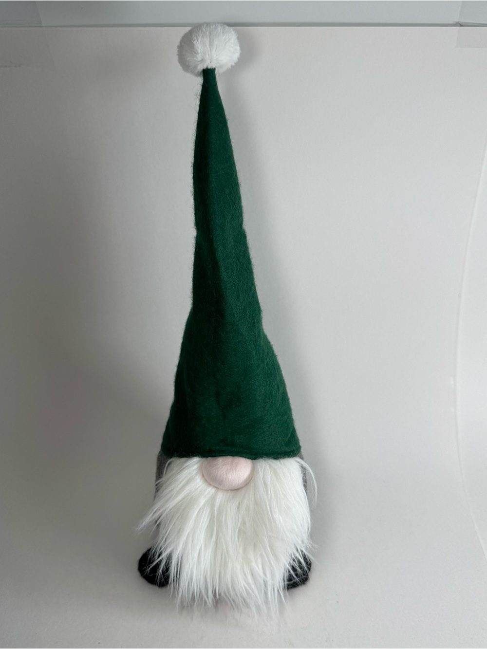Ikea Vinterfint Gnome Plush Christmas Green Grey Decor 16" Standing 2019 Holiday